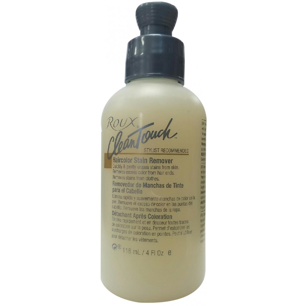 Roux Clean Touch Hair Color Stain Remover 4 Oz