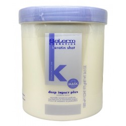 Salerm Cosmetics Keratin Shot Deep Impact Plus Hair Mask 34.5 Oz Salerm Cosmetics Keratin Shot Deep Impact Plus Hair Mask 34.5 Oz