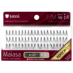 Sassi Maiasa 100% Remy Human Hair  Eyelashes Flare Medium