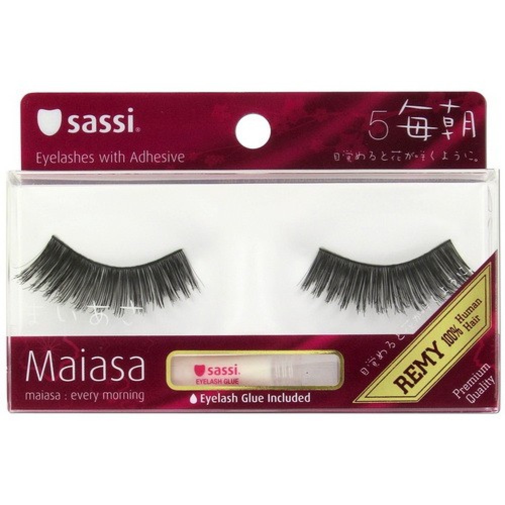 Sassi Maiasa 100% Remy Hair  Eyelashes With Glue #5