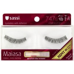 Sassi Maiasa 100% Remy Human Hair  Eyelashes With Glue #747s