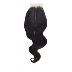 Brazilian 100% Remy Human Hair Silk Lace Closure Body Wave 12" Brazilian 100% Remy Human Hair Silk Lace Closure Body Wave 12"
