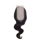 Brazilian 100% Remy Human Hair Silk Lace Closure Body Wave 12" Brazilian 100% Remy Human Hair Silk Lace Closure Body Wave 12