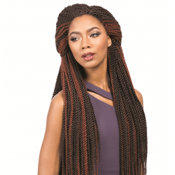 sensationnel synthetic crochet braids african collcetion senegal twisted  braid loop 30"