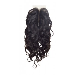 Brazilian 100% Remy Human Hair Silk Lace Closure Deep Wave 12" Brazilian 100% Remy Human Hair Silk Lace Closure Deep Wave 12"