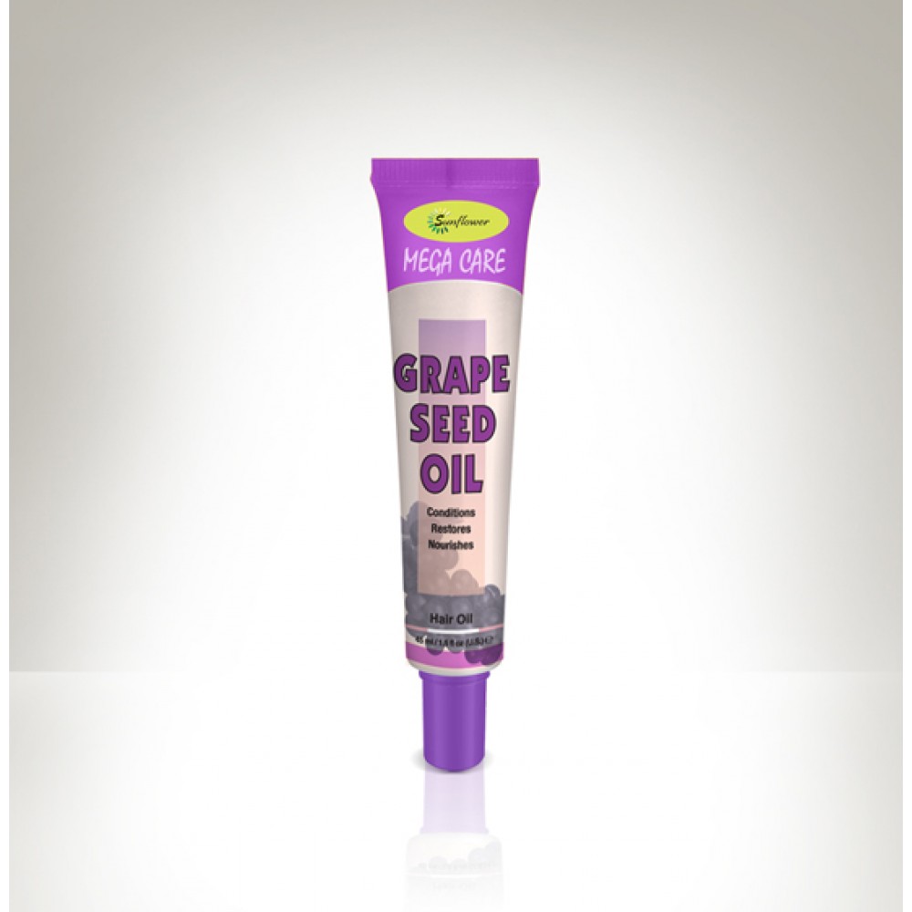 Mega Care 100% Natural Oil Grape Seed 1.50 Oz