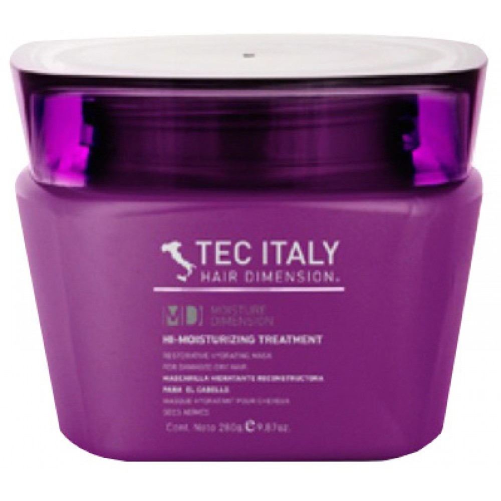 Tec Italy Hair Dimension Moisture Dimension Hi-moisturizing Treatment 9.87 Oz