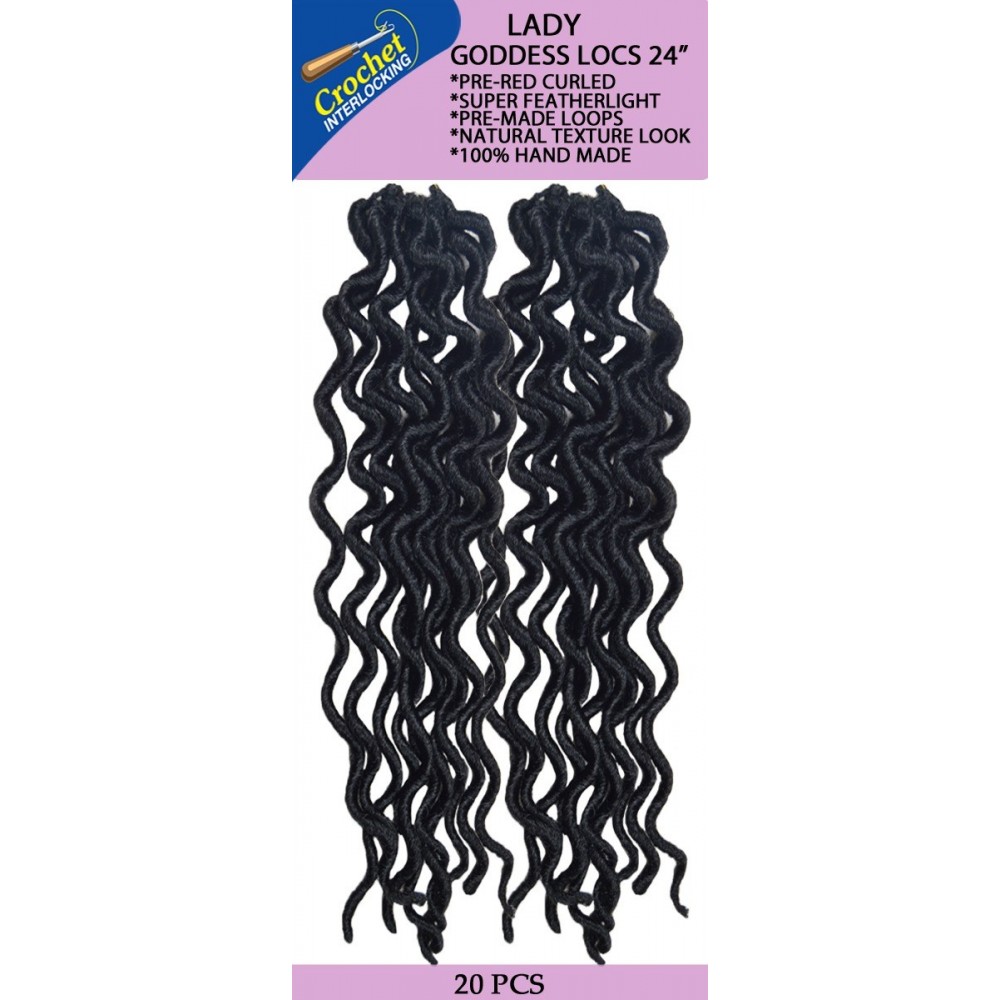 Urban Beauty  Synthetic Hair Crochet Braids Loop Lady Goddess Locs 12