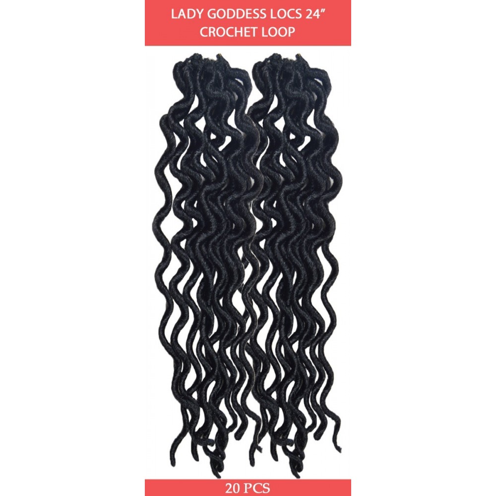 Urban Beauty  Synthetic Hair Crochet Braids Loop Lady Goddess Locs 12