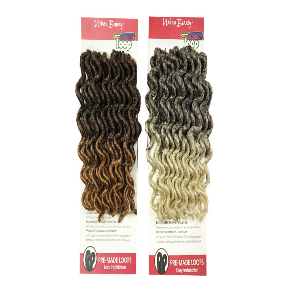 Urban Beauty  Synthetic Hair Crochet Braids Loop Lady Goddess Locs 12
