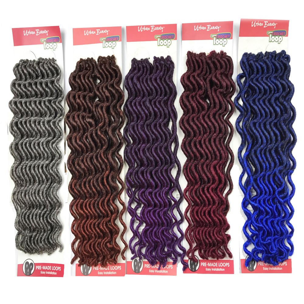 Urban Beauty  Synthetic Hair Crochet Braids Loop Lady Goddess Locs 12