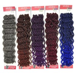 Urban Beauty  Synthetic Hair Crochet Braids Loop Lady Goddess Locs 12"  