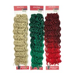 Urban Beauty Synthetic Hair Crochet Braids Loop Lady Goddess Locs 12" Urban Beauty Synthetic Hair Crochet Braids Loop Lady Goddess Locs 12"