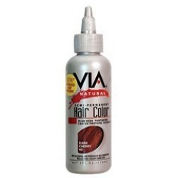 via natural semi-permanent hair color #85 dark cherry