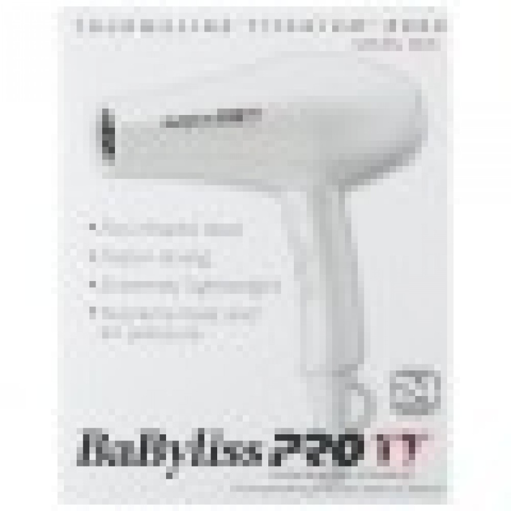 Babylisspro Tt® Tourmaline Titanium 5000 Dryer #babttw5586