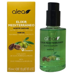 Alea Elixir Mediterraneo Aceite Capilar Hair Oil 4.2 Oz Alea Elixir Mediterraneo Aceite Capilar Hair Oil 4.2 Oz