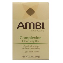 Ambi Skin Care Complexion Cleansing Bar Soap 3.5 Oz 