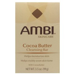 Ambi Skin Care Cocoa Butter Cleansing Bar Soap 3.5 Oz 