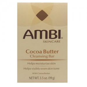 Ambi Skin Care Cocoa Butter Cleansing Bar Soap 3.5 Oz 
