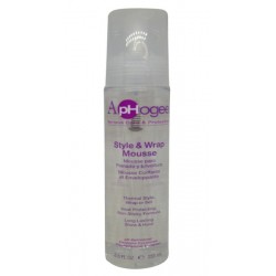 Aphogee Style & Wrap Mousse 8.5 Oz Aphogee Style & Wrap Mousse 8.5 Oz