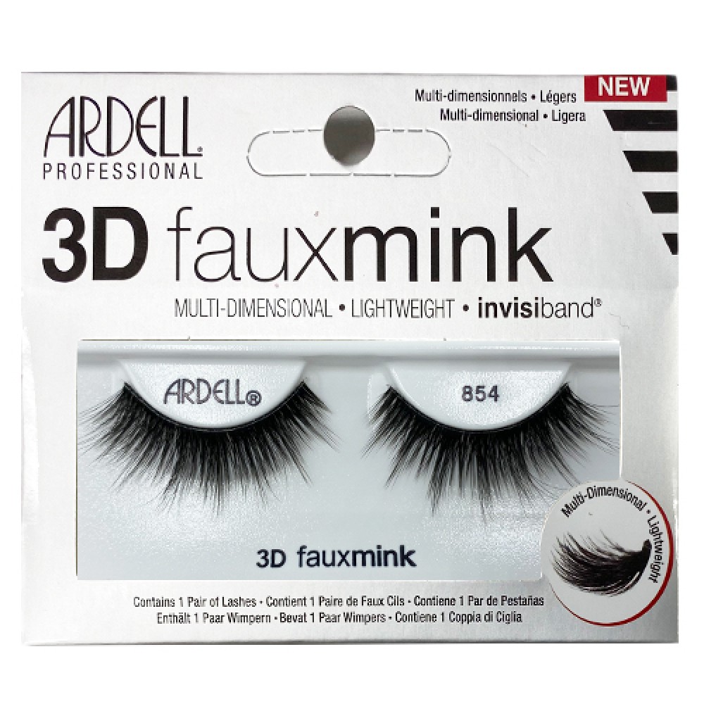 Ardell 3d Fauxmink Invisiband Lashes 854