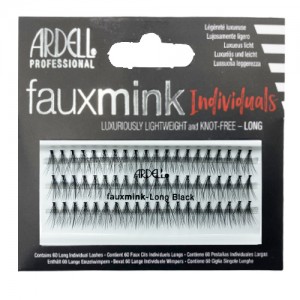 Ardell Faux Mink Long Black Individuals Eyelashes