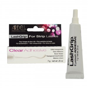 Ardell Lash Grip For Strip Lashes Clear Adhesive .25 Oz Ardell Lash Grip For Strip Lashes Clear Adhesive .25 Oz