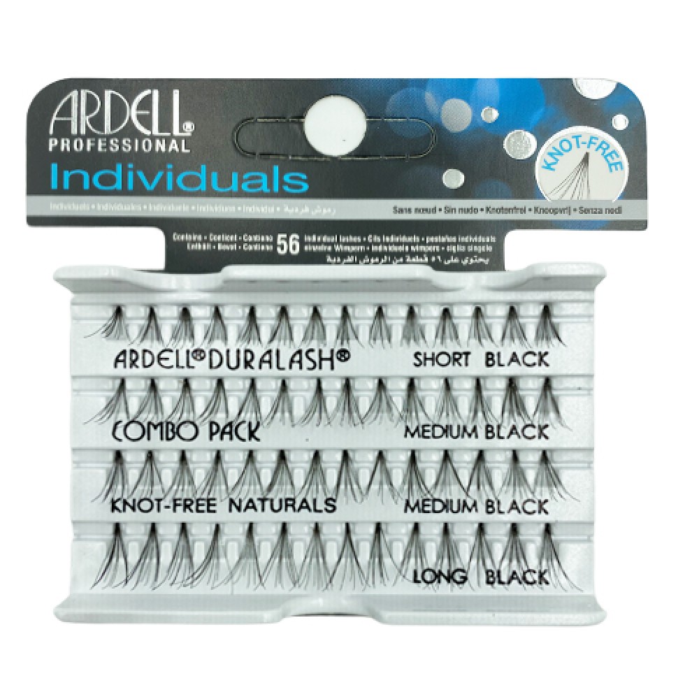 Ardell Combo Pack Short-medium-long Black Individual Lash