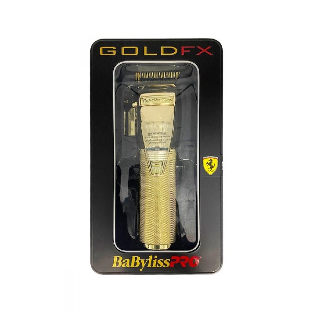 Babyliss Pro Gold Fx Metal Lithium Hair Clipper Cordless Fx870g Gold