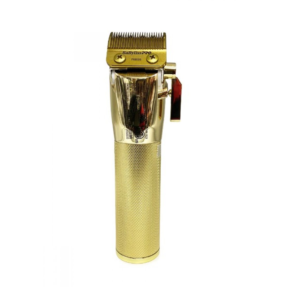 Babyliss Pro Gold Fx Metal Lithium Hair Clipper Cordless Fx870g Gold