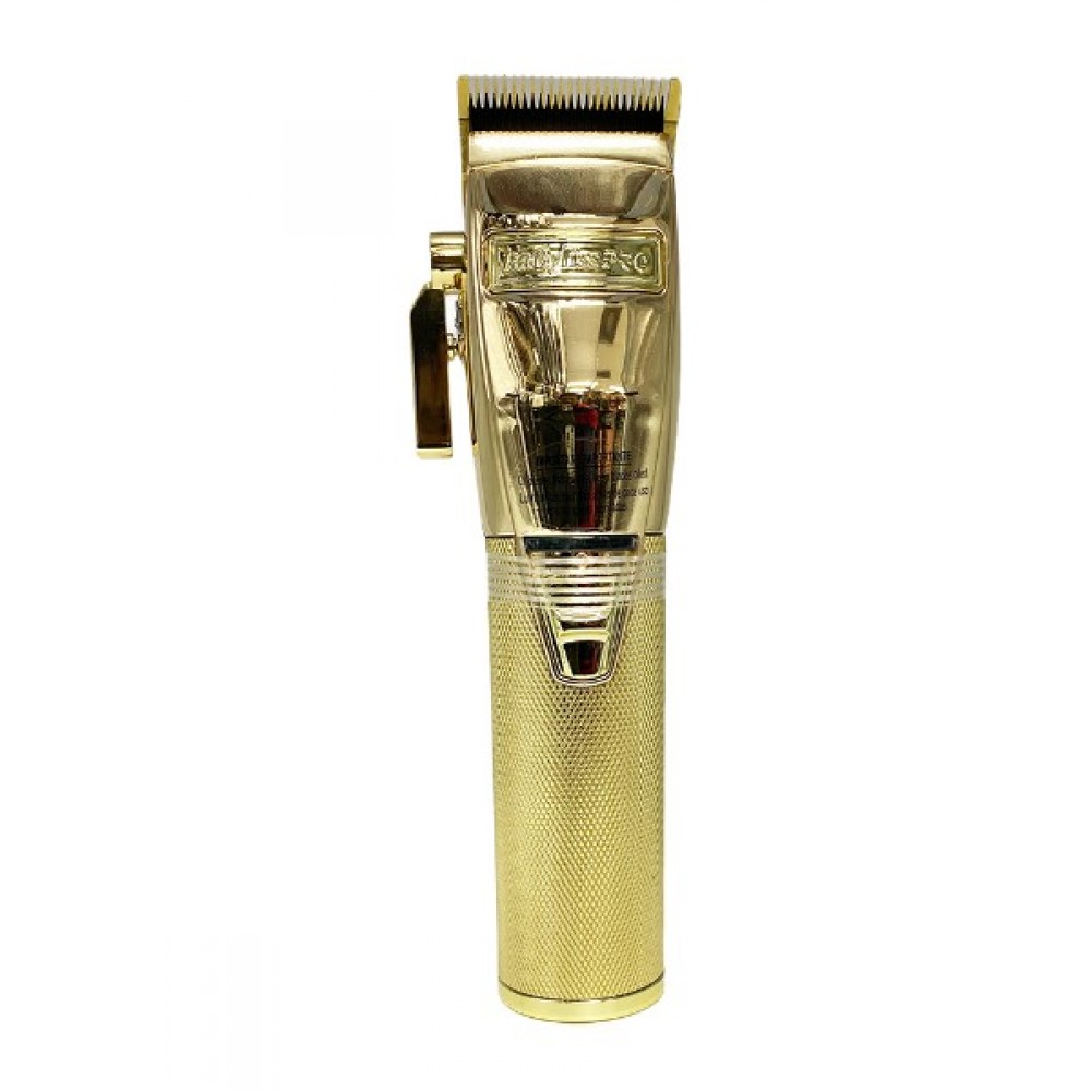 Babyliss Pro Gold Fx Metal Lithium Hair Clipper Cordless Fx870g Gold