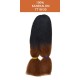 Beauty Element Synthetic 100% Kanekalon Jumbo Braid Ombre Color