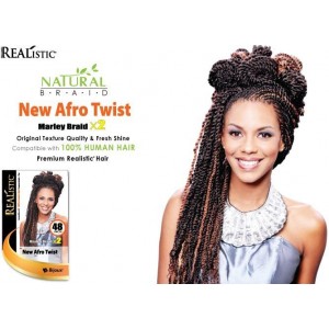 Beauty Element Synthetic Hair Crochet Braid Afro Twist 48"