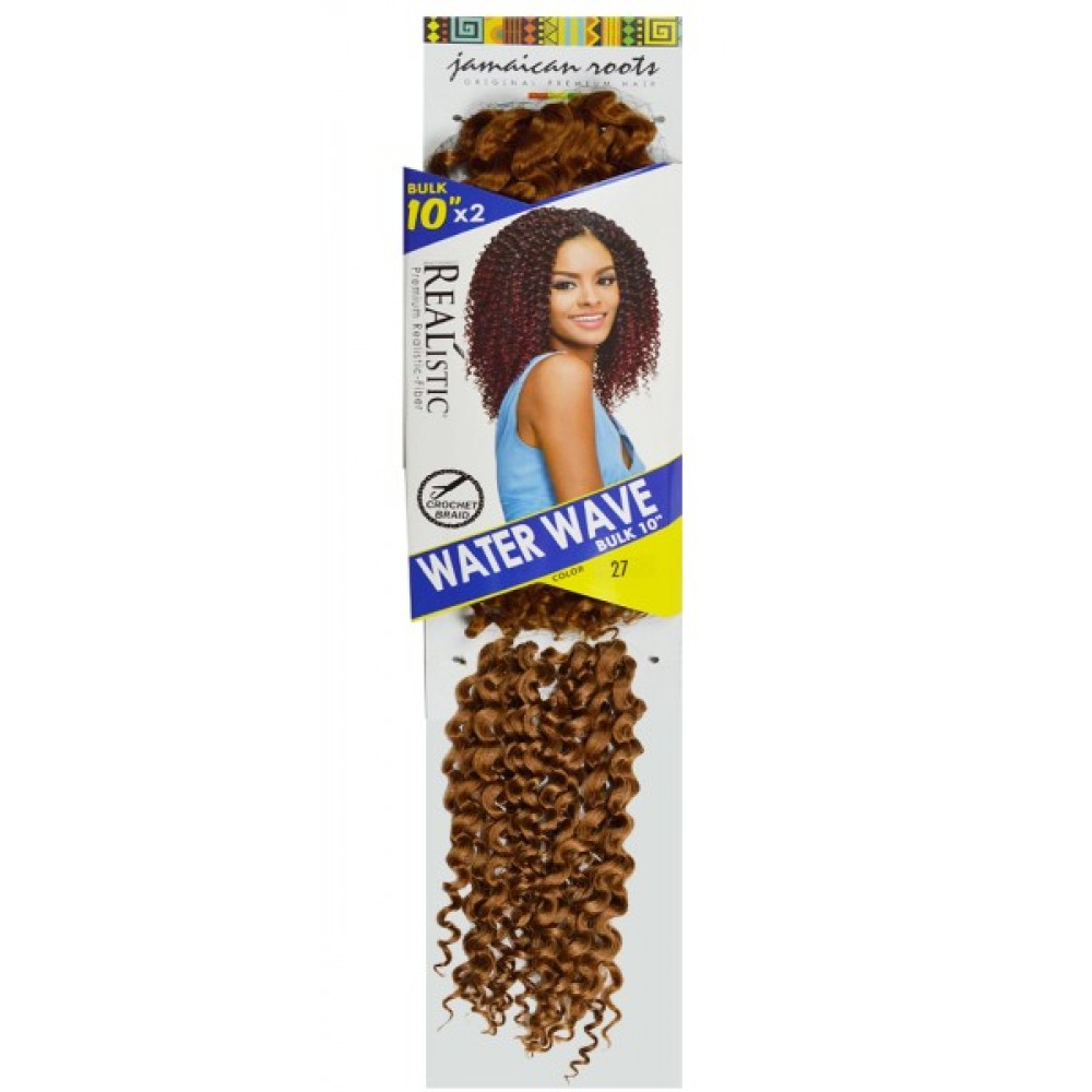 Beauty Element Synthetic Hair Crochet Braid Water Wave Bulk 10