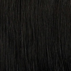 14" clip in - 7pcs synthetic hair extension name - jet black (1)