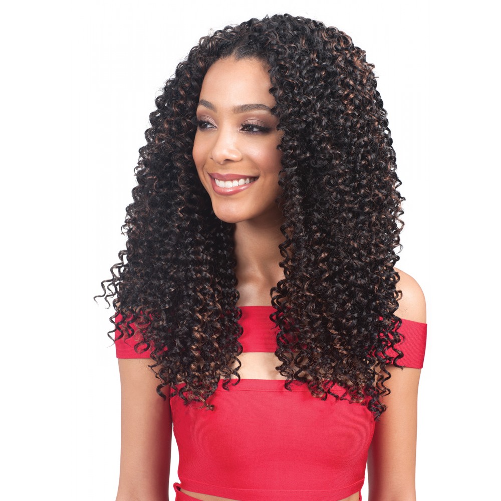 Bobbi Boss Synthetic Hair Crochet Braid 3x Multi Pack 10/12/14 Water Deep