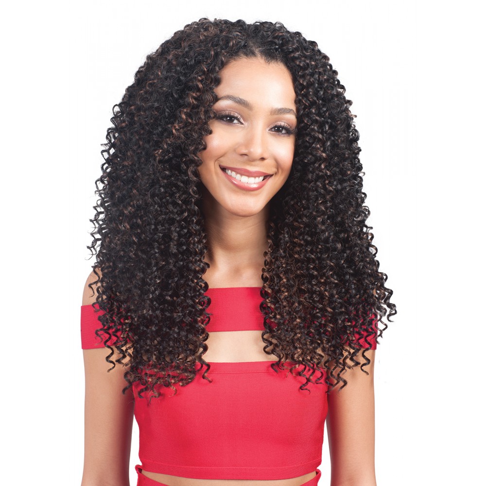 Bobbi Boss Synthetic Hair Crochet Braid 3x Multi Pack 10/12/14 Water Deep