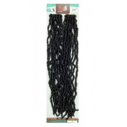 Bobbi Boss Nu Locs Synthetic Hair Crochet Braid Loop 2x Nu Locs 24"