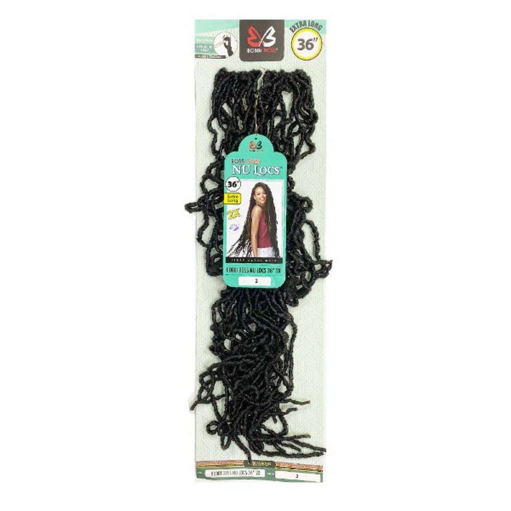 Bobbi Boss Nu Locs Synthetic Hair Crochet Braid Loop 2x Nu Locs 36