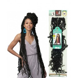 Bobbi Boss Nu Locs Synthetic Hair Crochet Braid Loop 2x Nu Locs 36"