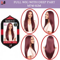 Bobbi Boss Synthetic Full Wig Deep Part M740 Kim