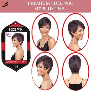 Bobbi Boss Synthetic Full Wig M745 Justine Bobbi Boss Synthetic Full Wig M745 Justine