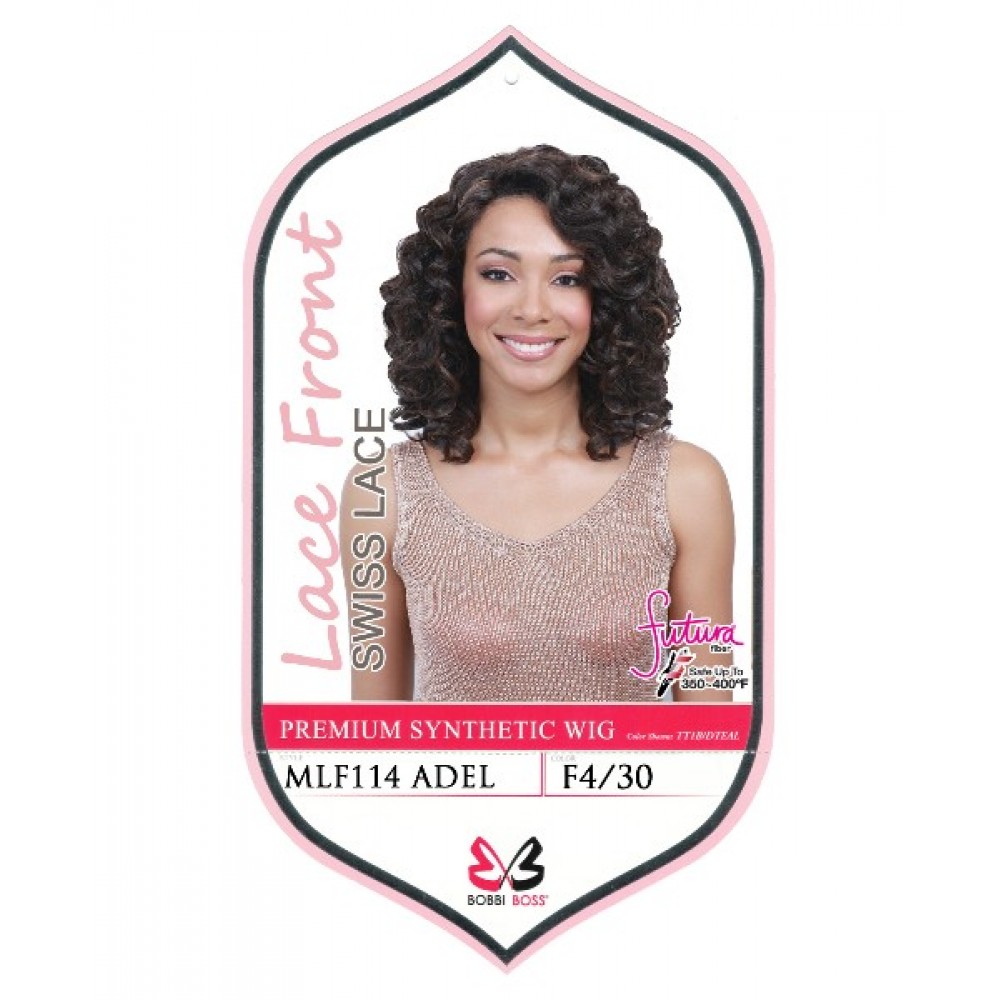 Bobbi Boss Synthetic Swiss Lace Front Wig Mlf114 Adel
