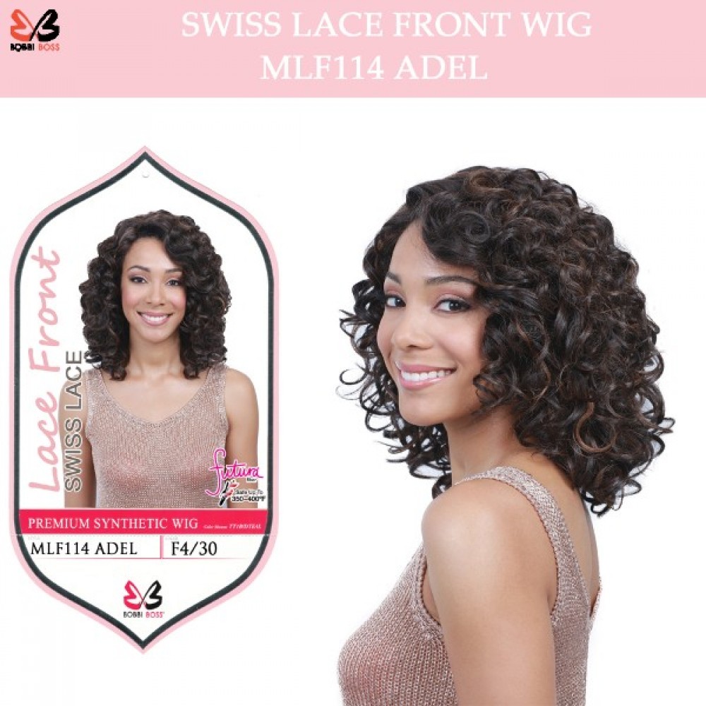 Bobbi Boss Synthetic Swiss Lace Front Wig Mlf114 Adel