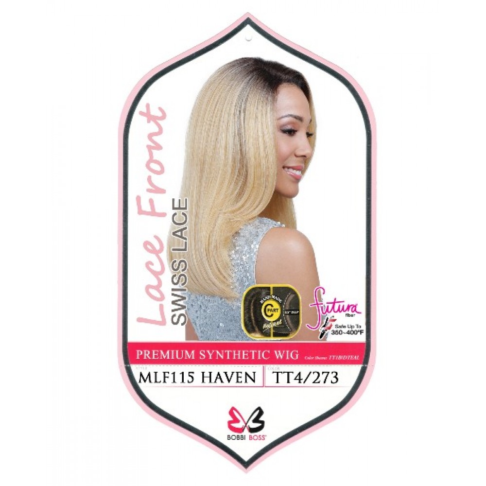 Bobbi Boss Synthetic Swiss Lace Front Deep Part Wig Mlf115 Haven