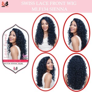Bobbi Boss Synthetic Swiss Lace Front Wig Mlf134 Sienna