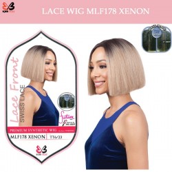 Bobbi Boss Synthetic Swiss Lace Front Deep Part Wig Mlf178 Xenon Bobbi Boss Synthetic Swiss Lace Front Deep Part Wig Mlf178 Xenon