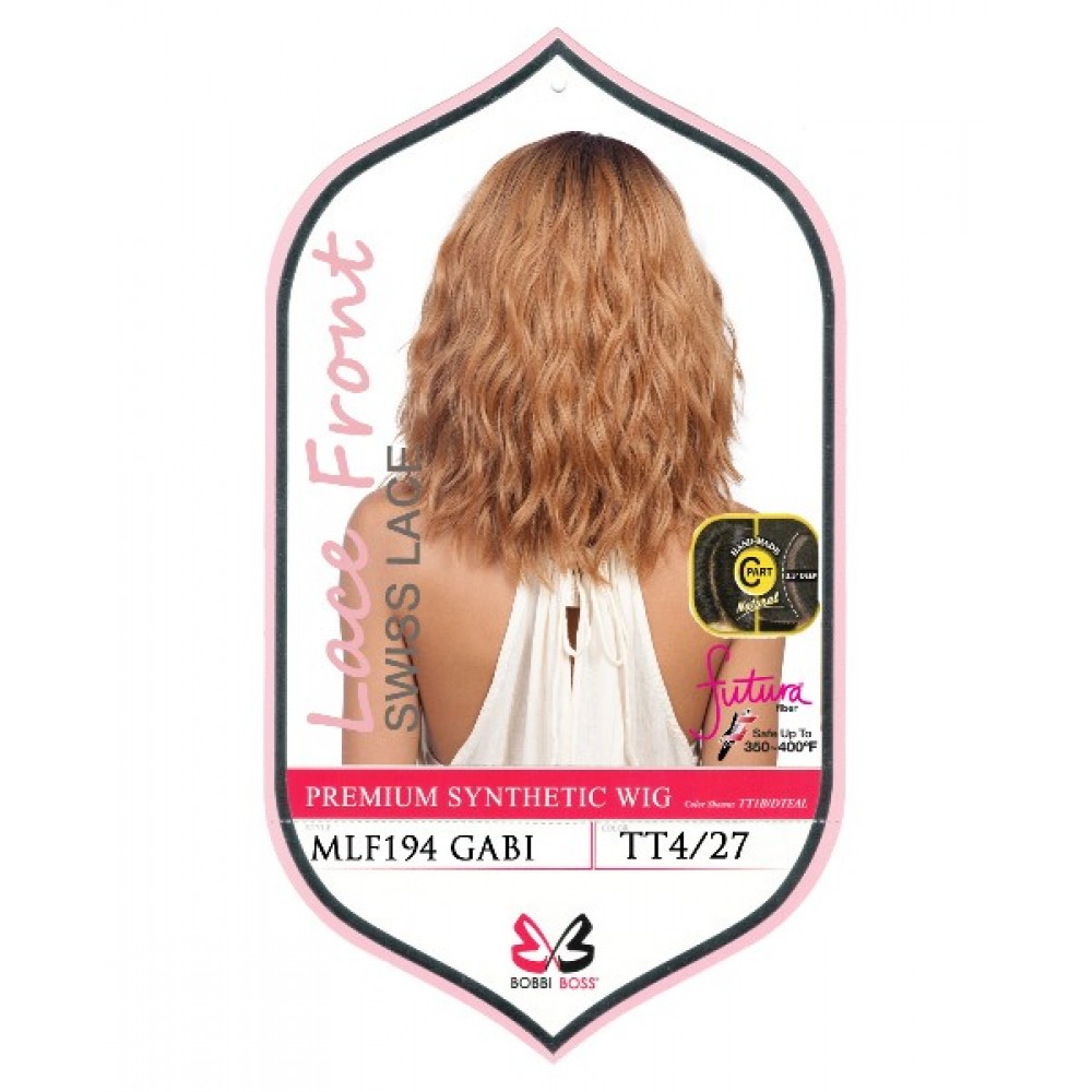 Bobbi Boss Synthetic Swiss Lace Front Deep Part Wig Mlf194 Gabi