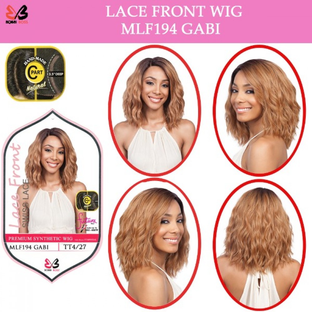 Bobbi Boss Synthetic Swiss Lace Front Deep Part Wig Mlf194 Gabi