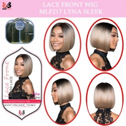 Bobbi Boss Synthetic Swiss Lace Front Deep Part Wig Mlf217 Lyna Sleek 